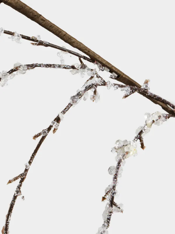 Ветка декоративная, 65 cм, Ледяная ветка, Crystal decor, image-3