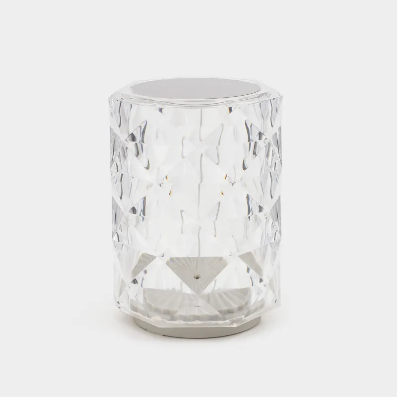 Сенсорлық шам, 13 см, сымсыз, пластик / металл, Ромб, Rhombus