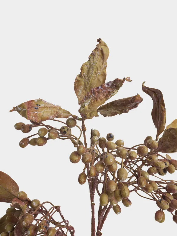 Ветка декоративная, 94 см, полиэтилен/бумага, Осенние ягоды, Colors autumn decor, image-2