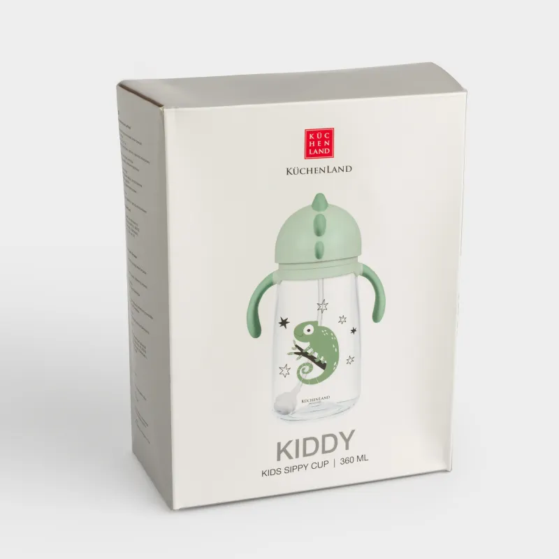 Бутылка-поильник, 360 мл, Хамелеон, Kiddy, image-5