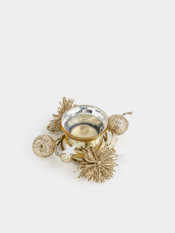 Подсвечник, 11x5 см, для чайной свечи, Яблоки, Apple garden, image-1