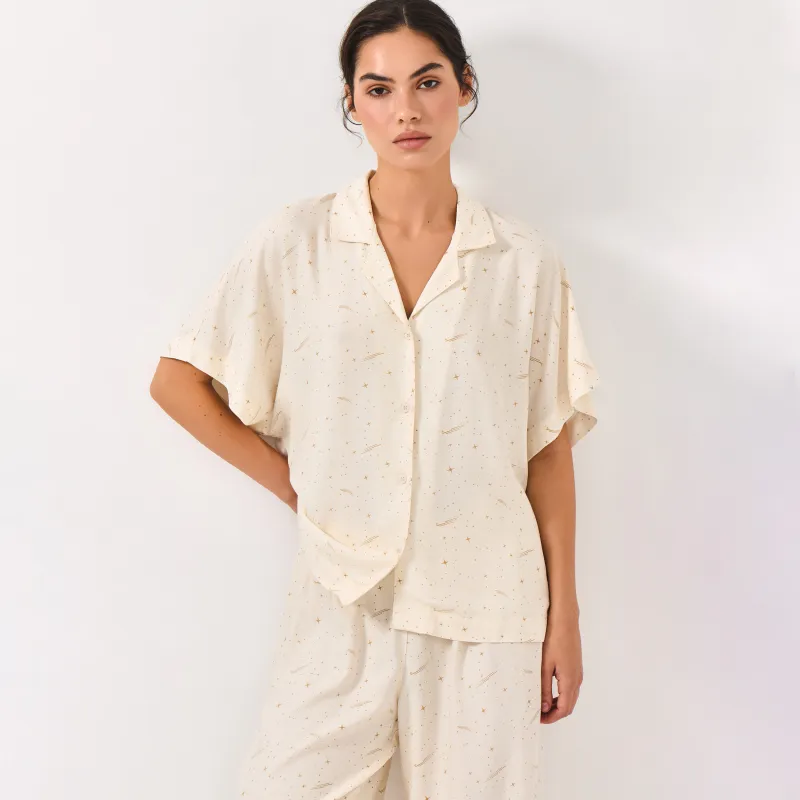 Рубашка женская, с коротким рукавом, Dina