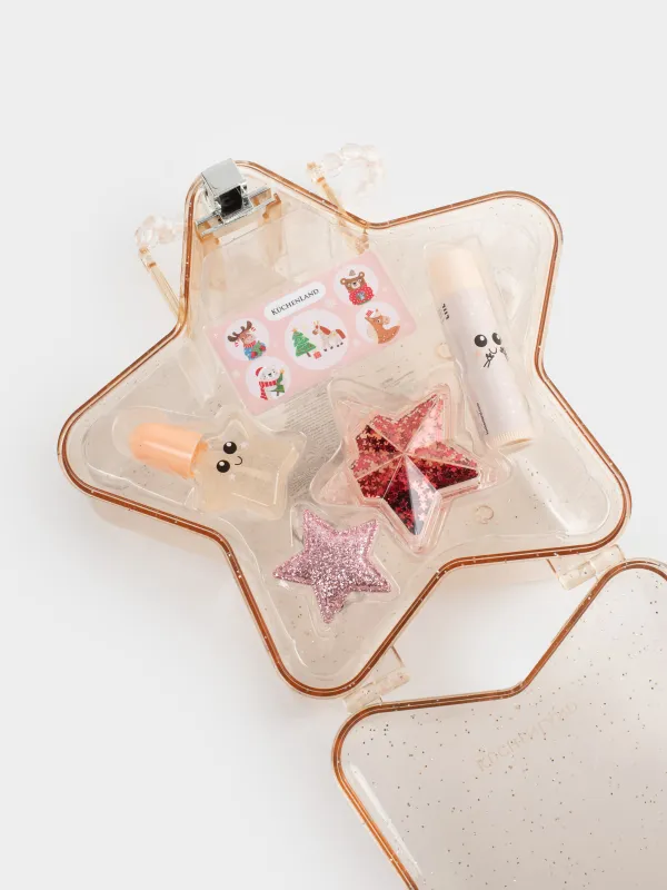 Набор косметики, детский, 17 см, 5 пр, Звезда, Cosmetic kids, image-1