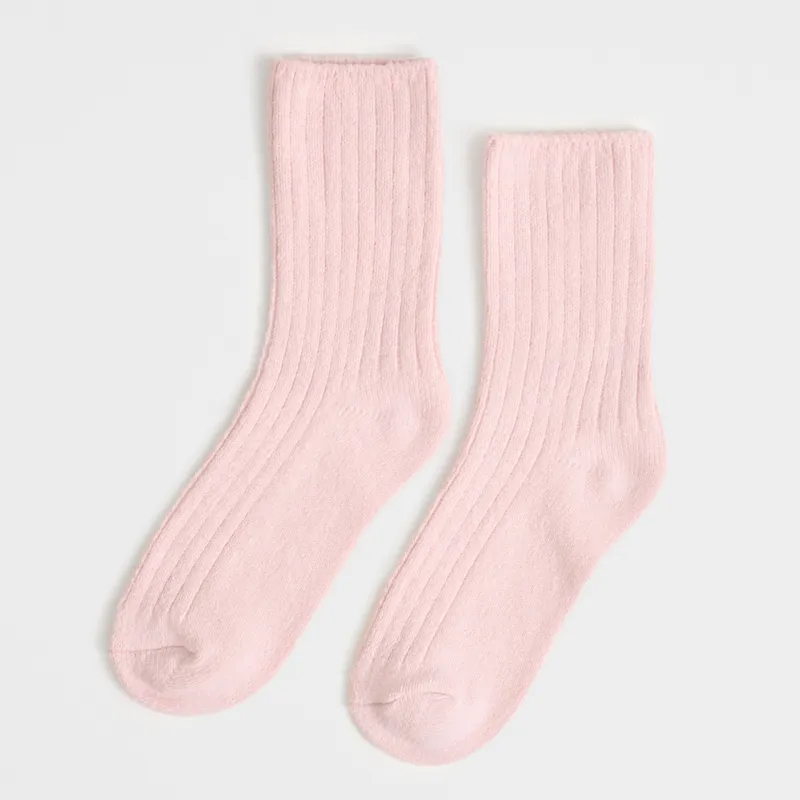 Әйелдер шұлықтары, өлшемі 36-38, қырлы, полиэстер/спандекс, қызғылт, Pleasantly