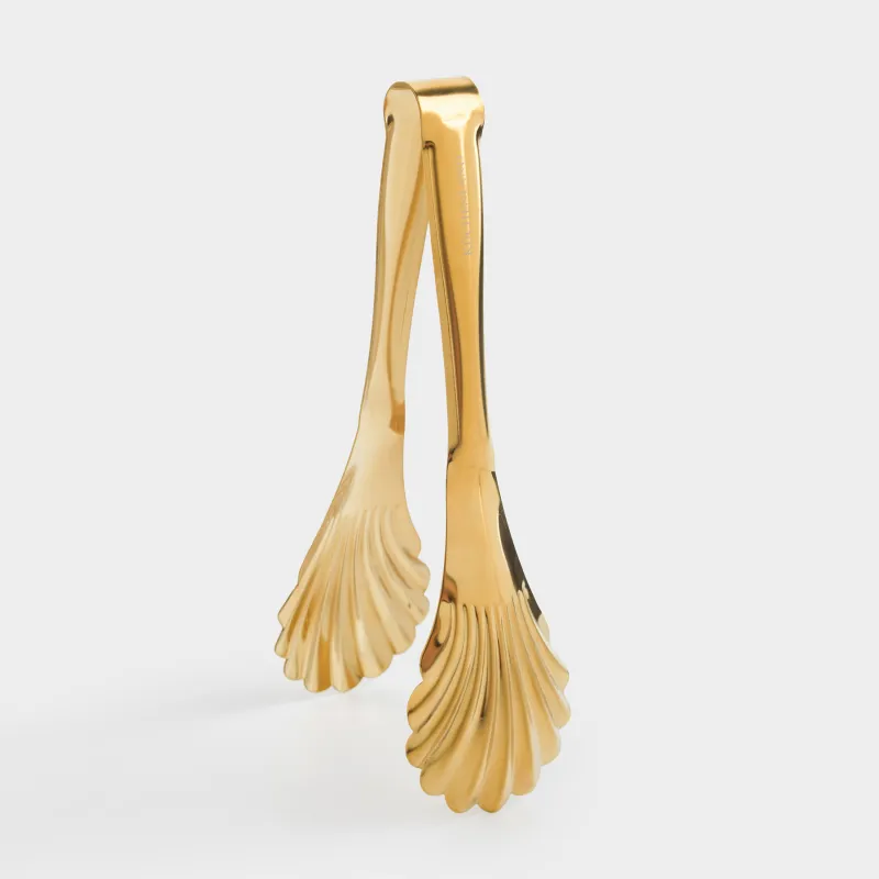 Асүйлік қысқыштар, 23 см, болат, алтын, Қабыршақтар, Classic gold