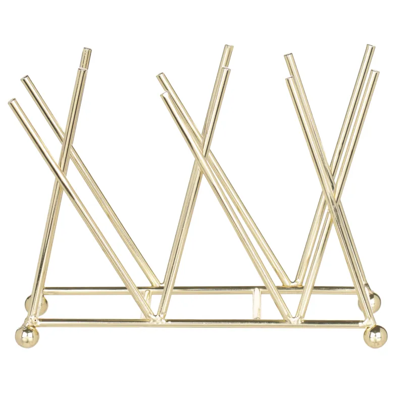 Майлық салғыш, 14 см, металл, алтын түстес, Twist gold