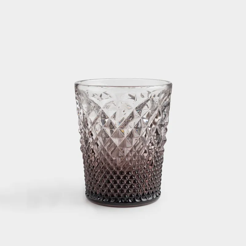 Стакан, 10 см, 250 мл, стекло Р, коричневый градиент, Veneto color