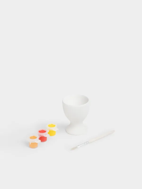 Шығармашылыққа арналған жиынтық, 1 зат, гипс, сырлау, Жұмыртқа тұғыры, Creative, image-0