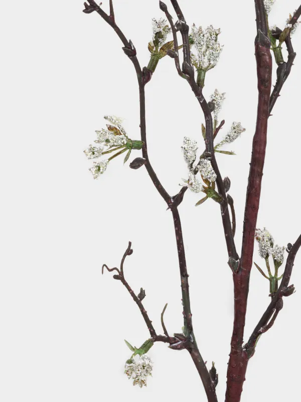 Ветка декоративная, 98 см, Белые бутоны, Flower garden, image-2