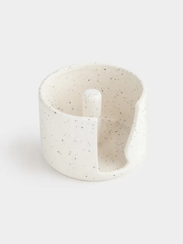 Держатель для бумажных полотенец, Speckled black, image-1