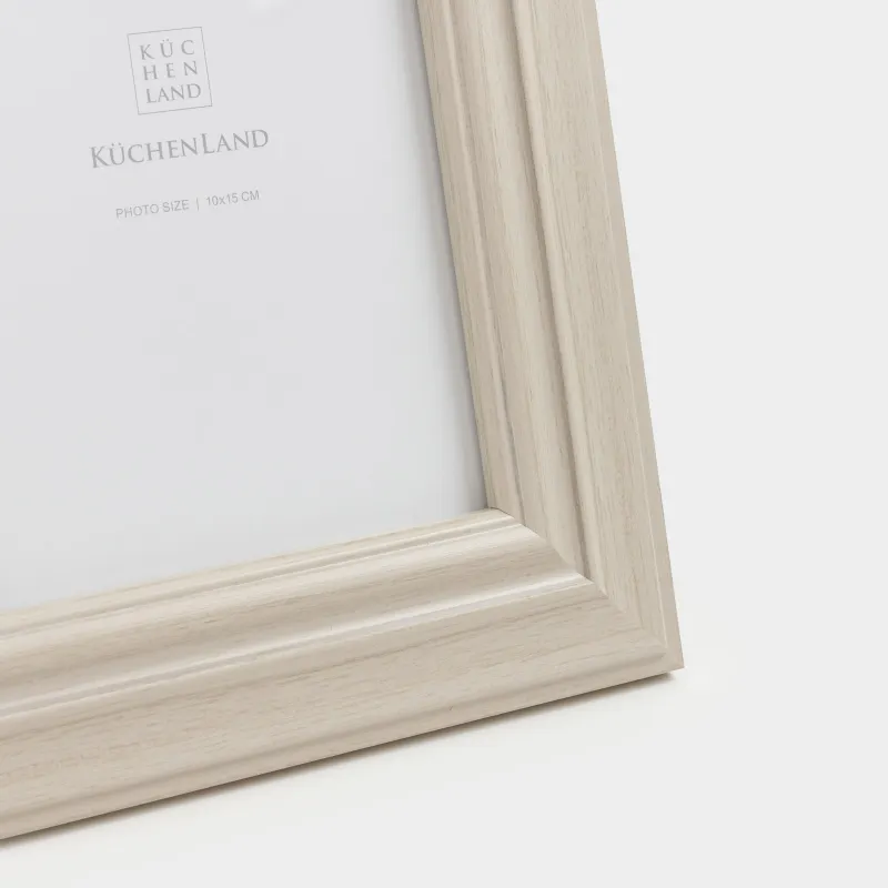 Фоторамка, 16х21 см, пластик/стекло, бежевая, Gallery, image-4