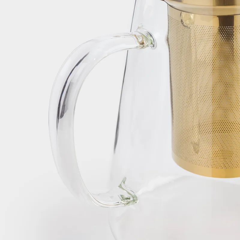 Шай жинағы, 2 адам, 3 зат, шыны Б/болат, алтын, Air, image-3