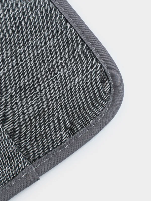 Ыдыс ұстағыш, 26x18 см, мақта/силикон, графитті, Bakery striped, image-3