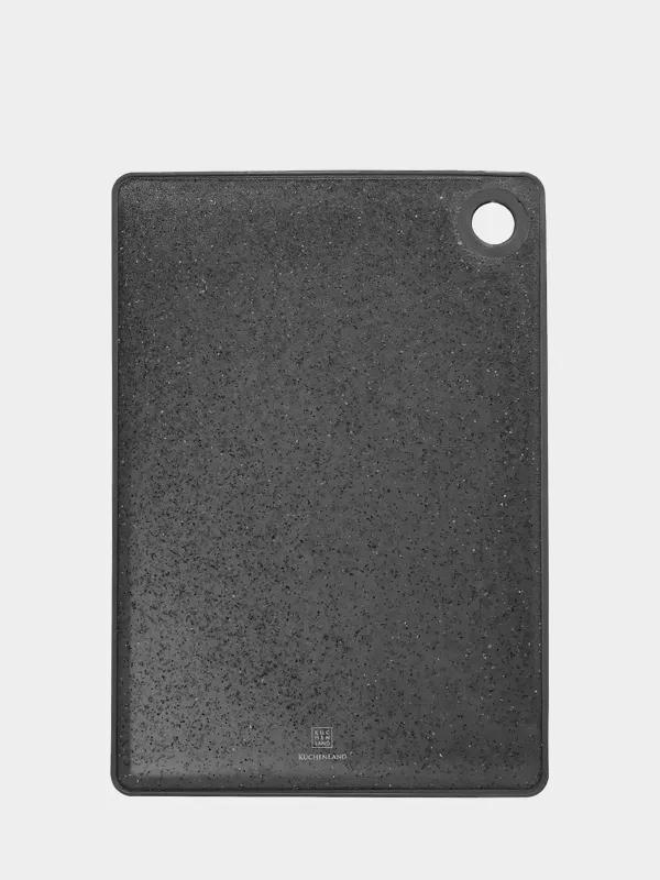 Кесу тақтасы, 27х21 см, пластик/резеңке, қара мәрмәр, Speck, image-0