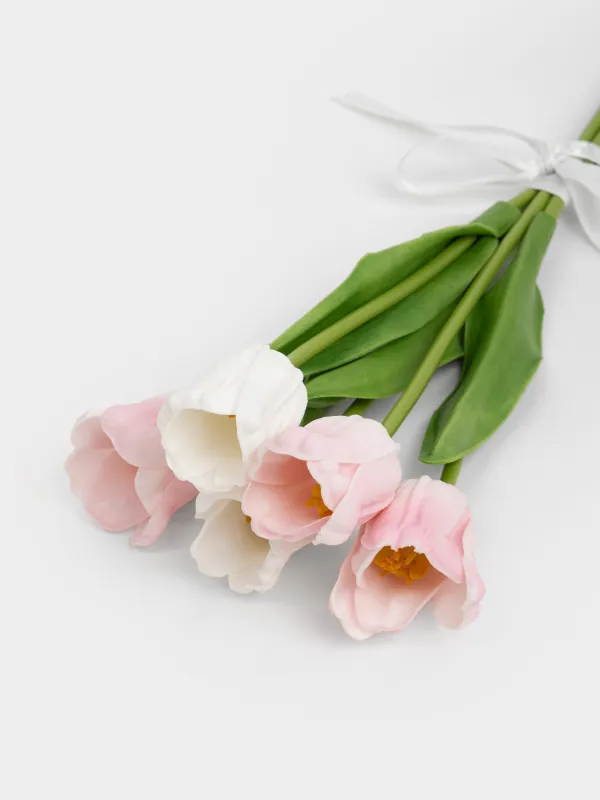 Букет искусственный, 40 см, Tulip garden, image-3