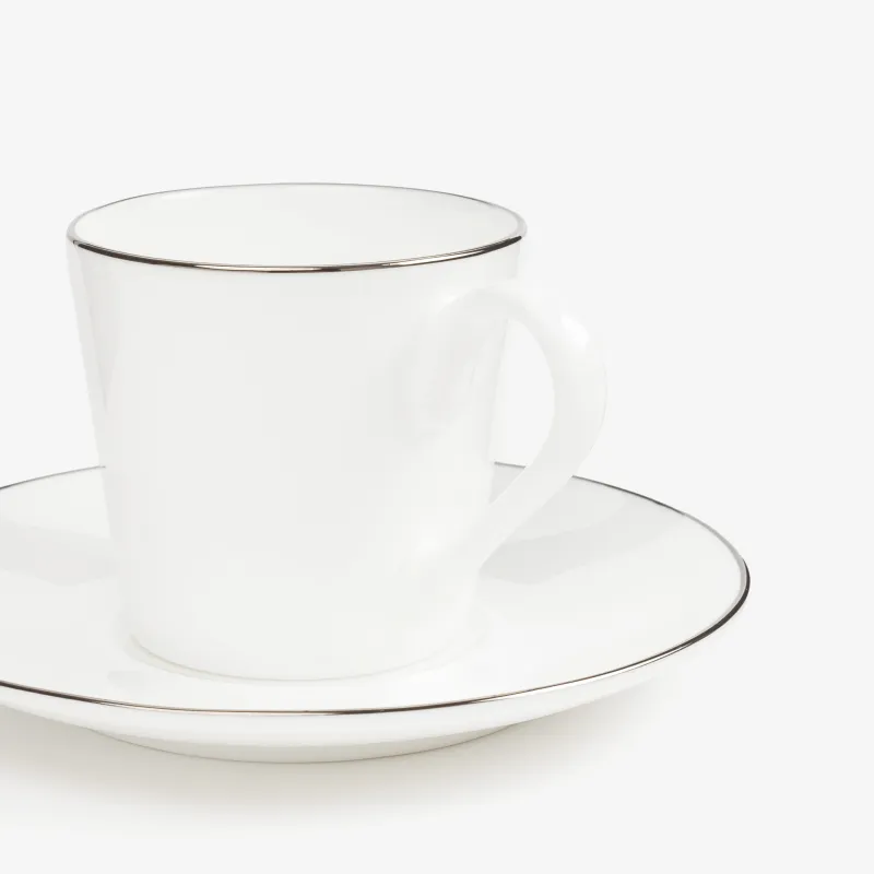 Пара кофейная, 2 перс, 4 пр, 90 мл, фарфор F, Antarctica, image-3