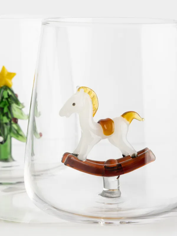 Стақан, 10 см, 400 мл, 2 дана, шыны Б, Шырша/Үй, Shape, image-3