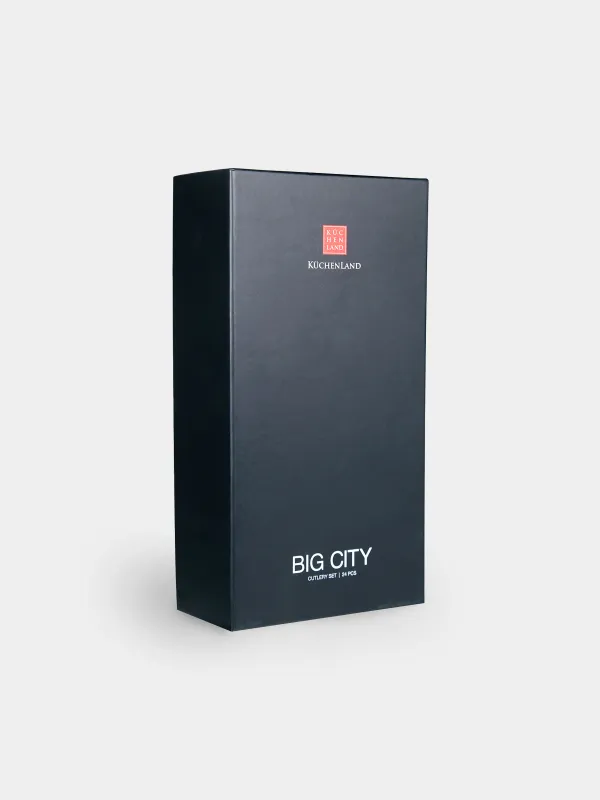 Ас құралдары, 6 тұлға, 24 зат, Болат, Toscana, image-7