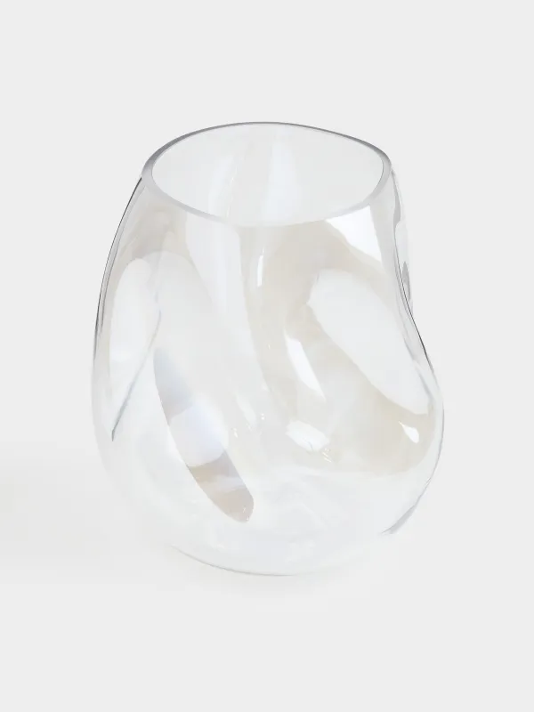 Ваза для цветов, 25 см, с перламутром, Cascade, image-1