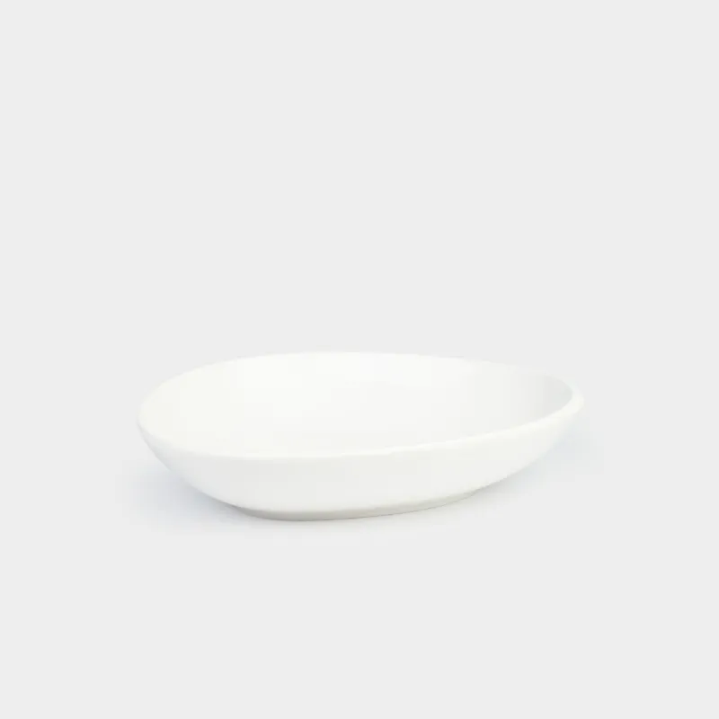 Сорпа тәрелкесі, 22х5 см, фарфор P, ақ, Synergy