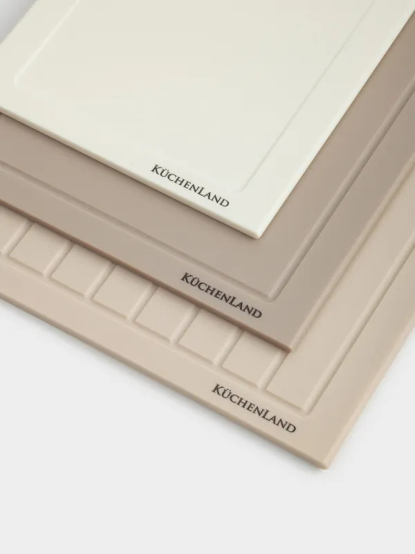 Набор досок разделочных, 3 шт, пластик, прямоугольный, Soft kitchen, image-2