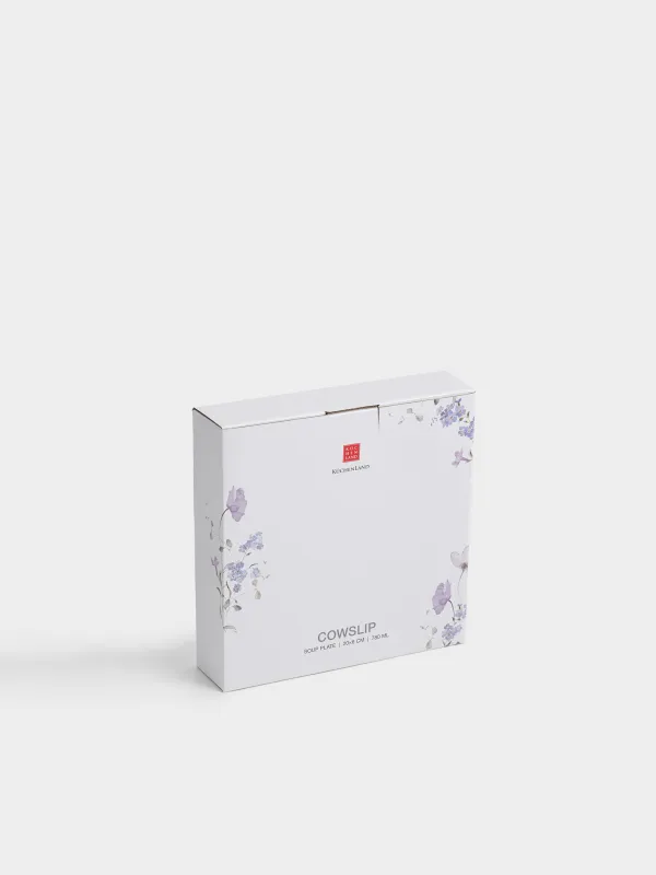 Тарелка суповая, 20х6 см, 780 мл, фарфор N, белая, Полевые цветы, Cowslip, image-5