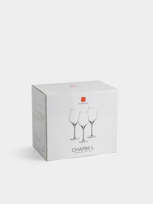 Ақ шарапқа арналған шыны, 460 мл, 6 дана, шыны, Charm L, image-7