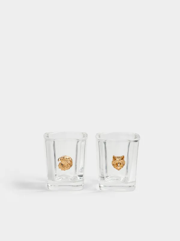 Рөмке жинағы, 65 мл, 4 дана, қорапта, алтын, шыны/металл/ағаш, Bar, image-3