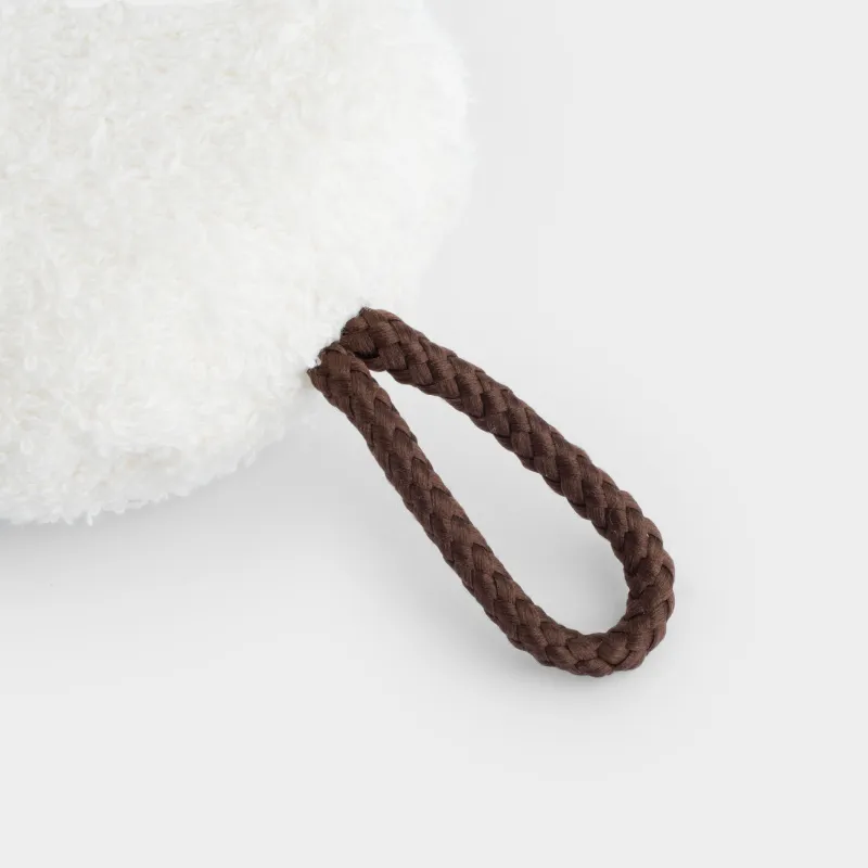 Денеге арналған жөке, 13х11 см, балаларға арналған, полиэстер/көбік, сүт түстес, Мысық, Cat, image-4