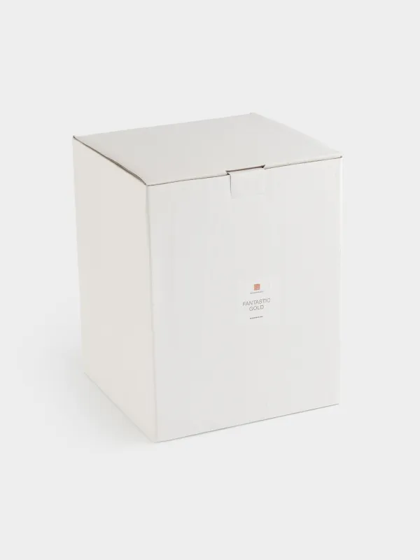 Блюдо глубокое, 16х8 см, стекло/металл, Fantastic gold, image-5