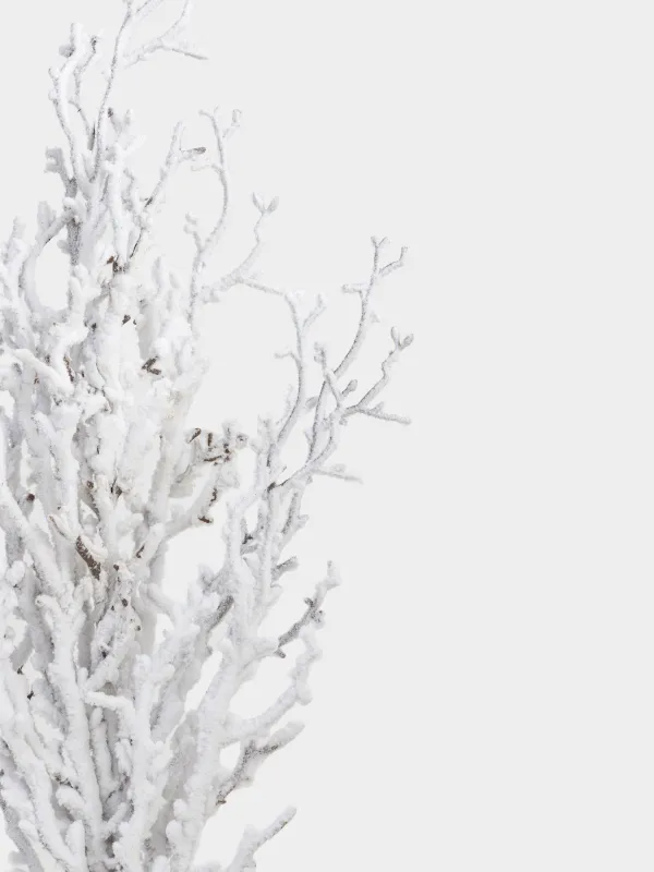 Ветка декоративная, 60 см, полиэстер, Замороженные ветви, Snowy decor, image-3