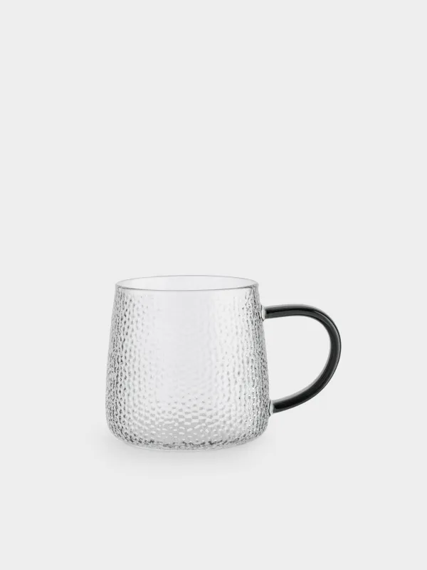 Шыныаяқ, 340 мл, 2 дана, шыны Б, сұр тұтқасы бар, Dawned, image-4