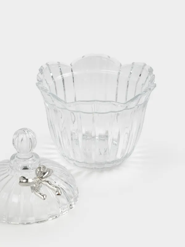 Сақтау ыдысы, 15х18 см, 500 мл, шыны Р, Бантик, Alid, image-2