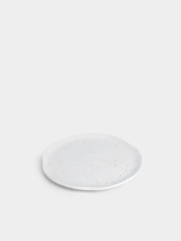 Тарелка закусочная, 21 см, в крапинку, Неровный край, Crumple speckled, image-3
