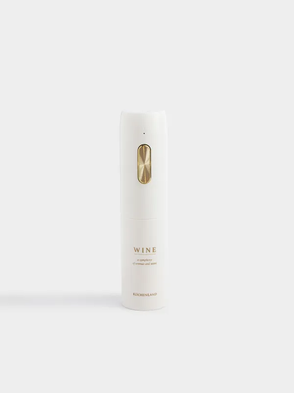 Электрлік штопор, 20 см, пластик, LED B, сүт түстес, Дизайн, Course, image-0