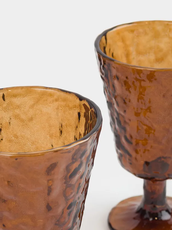 Шарап бокалы, 280 мл, 2 дана, шыны Р, қоңыр, Frozen, image-2