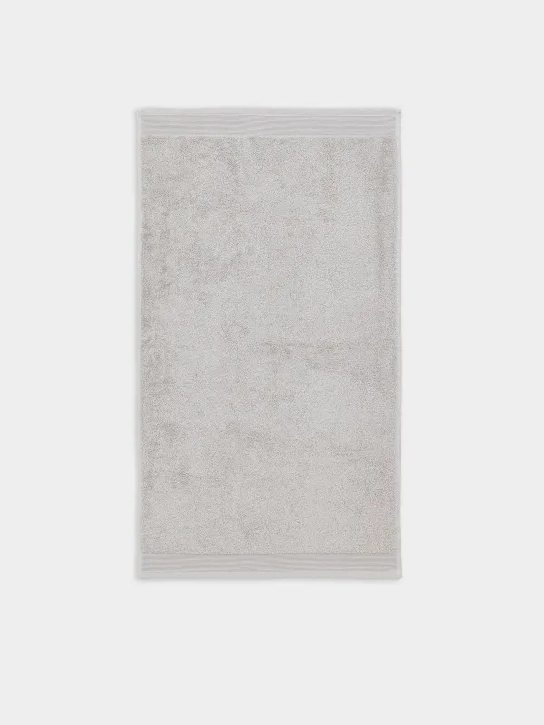 Полотенце, 70х140 см, хлопок, серое, Gentle cotton, image-1