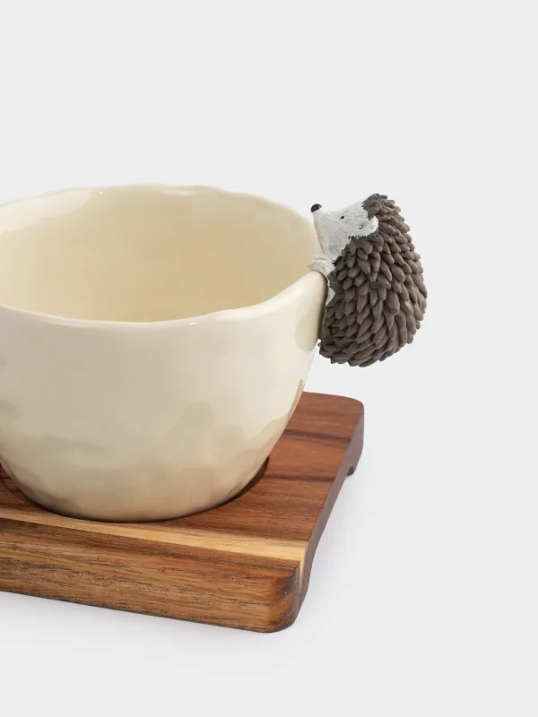 Набор для закусок, на подставке, Еж, Noble tree, image-1