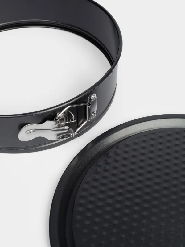 Пісіруге арналған таба, 24 см, алынбалы, қапталған, болат, қара, Resto clip, image-3