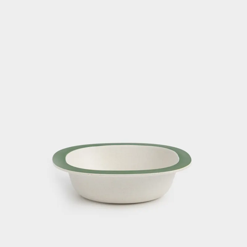 Сорпа тәрелкесі, балаларға арналған, 14х4 см, бамбук, жасыл, Шыршасы бар жылқы, Little horse