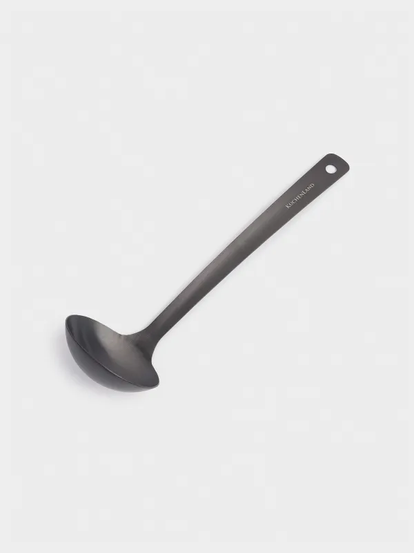 Половник, 32 см, сталь, темно-серая, Titanium, image-1