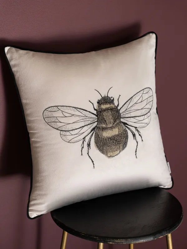 Подушка декоративная, 45х45 см, Шмель, Bugs, image-4