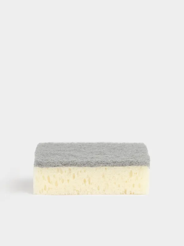 Губка для мытья посуды, 5 шт, Clean, image-2