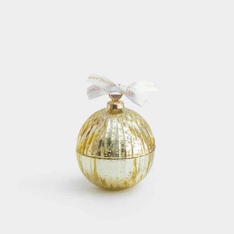 Свеча ароматическая, 8х9 см, в подсвечнике, Ceramel Machiato, Gold candle