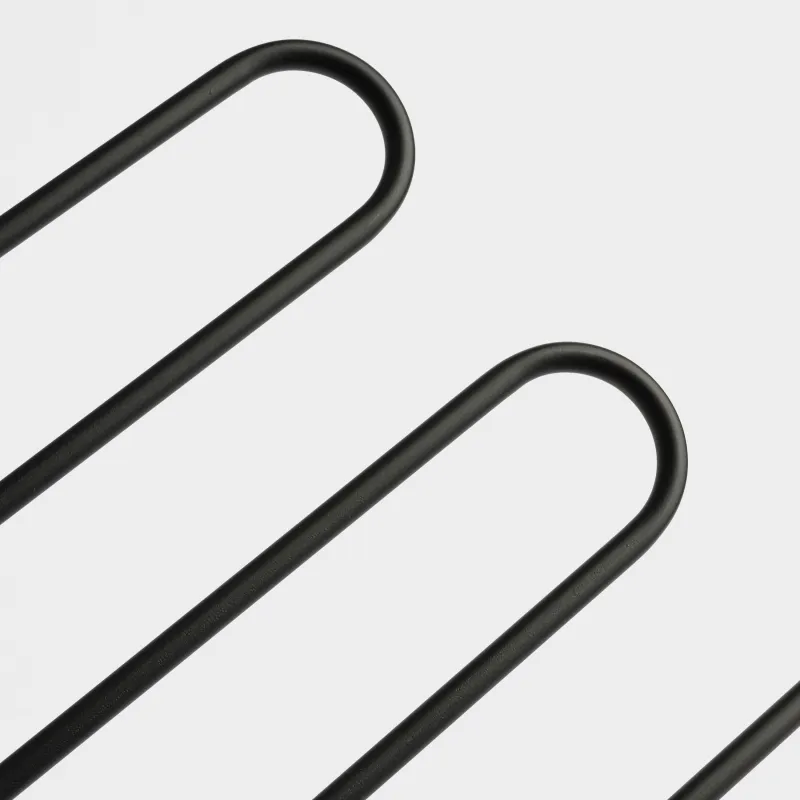 Вешалка для брюк/юбок, 36 см, 5 уровней, металл с покрытием, черная, Colorful house, image-3