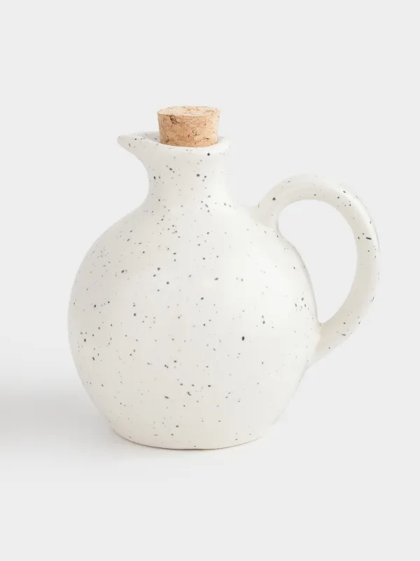 Емкость для масла или уксуса, 340 мл, Speckled black, image-0