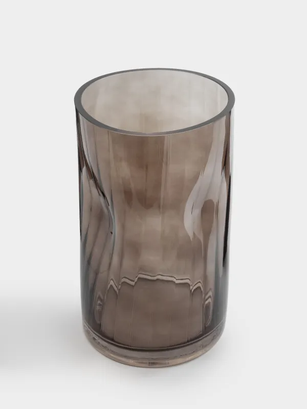 Ваза для цветов, 25 см, стекло, Brinicle, image-2