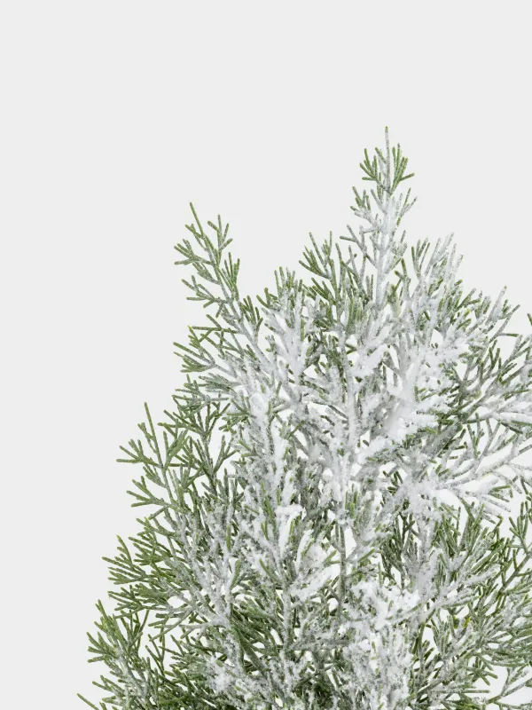 Ветка декоративная, 66 см, пластик/полиэстер, Заснеженная ель, Snowy decor, image-3