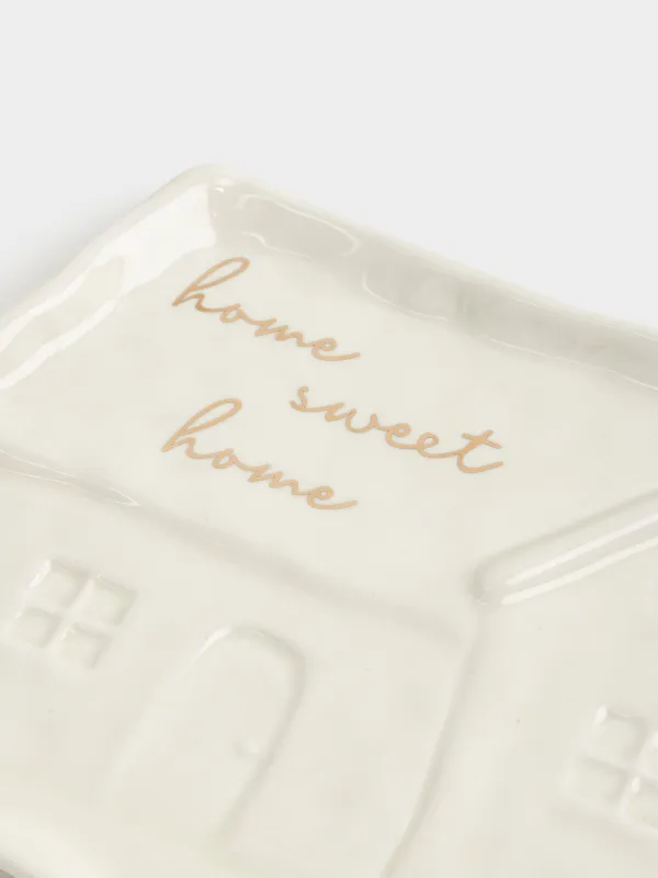 Блюдо, 22х15 см, Дом, Snow sparks, image-4