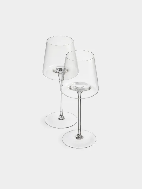 Қызыл шарап бокалы, 450 мл, 2 дана, шыны, Savelli, image-1